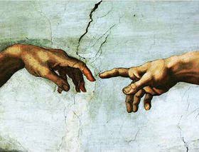 Michelangelo: Die Schöpfung Adams
